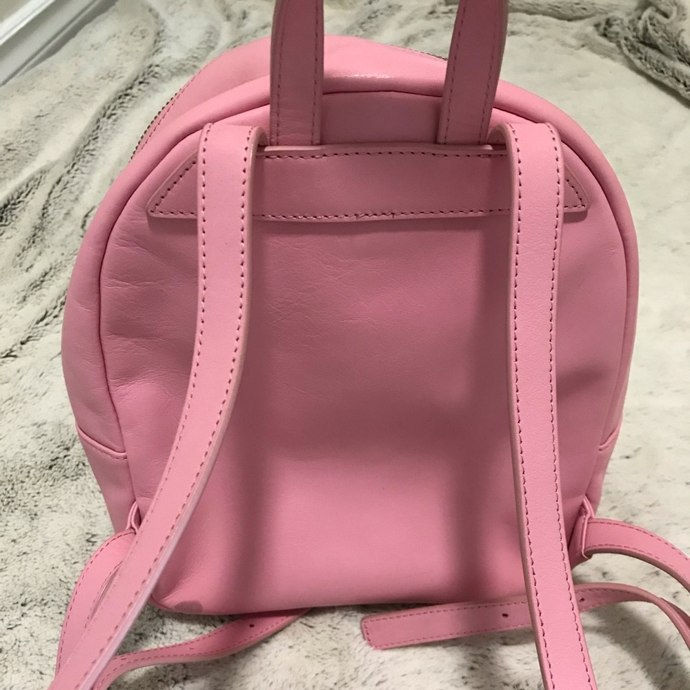 Agnes B. Mimi Leather backpack - Picture 8 of 16